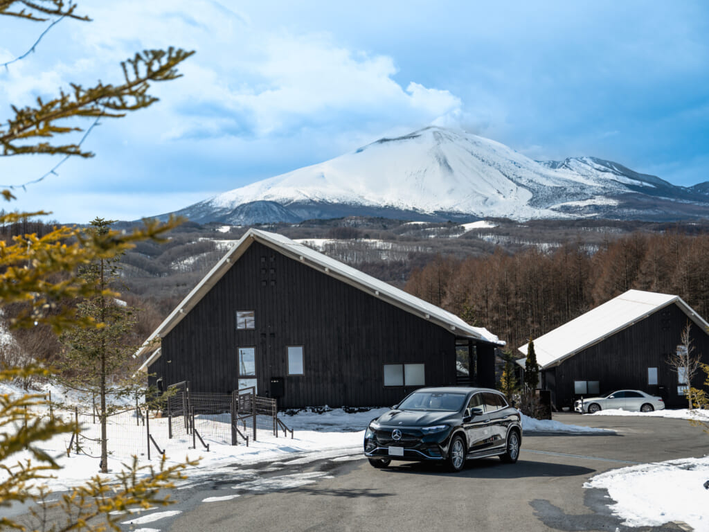 冬のあさま空山望｜北軽井沢一棟貸しヴィラリゾート